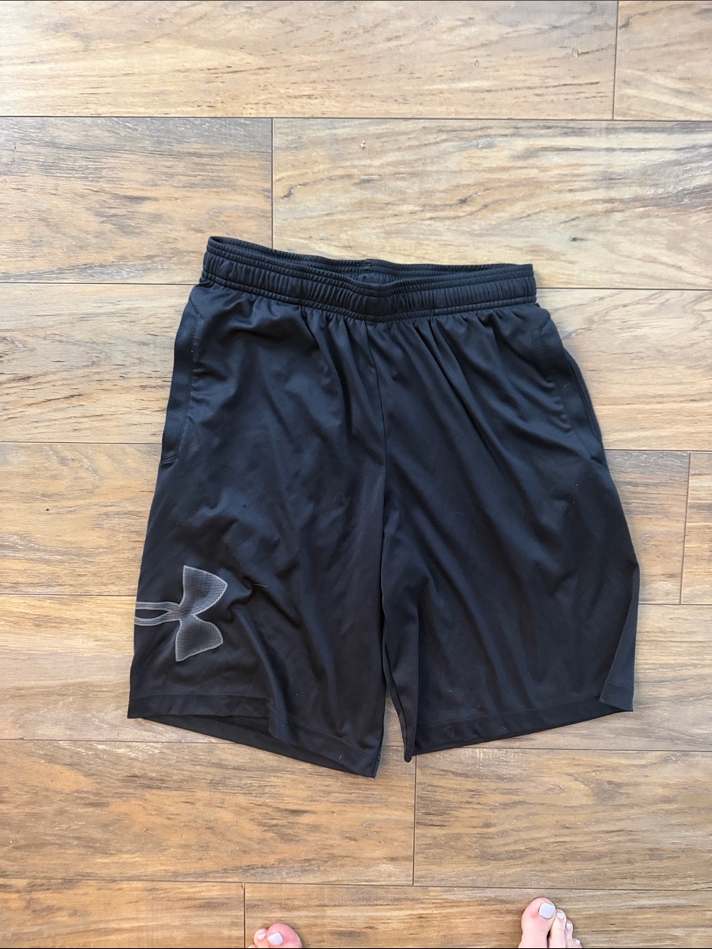 Under Armour Black Men's Performance Athletic Shorts